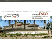 Tablet Screenshot of gilbertazinfo.com